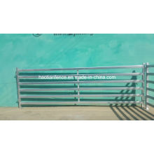 Galvanized Oval Rail/Bar 30X60mm 40X80mm Cattle Panel